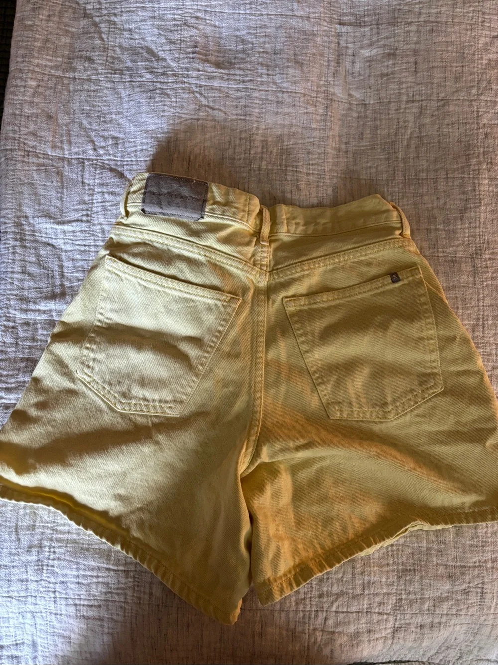 Everlane The A-Line Denim Shorts